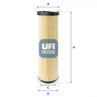 Filtre à air UFI 27.585.00