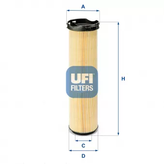 Filtre à air UFI 27.586.00