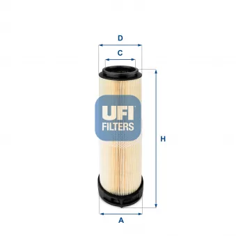 Filtre à air UFI 27.596.00