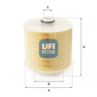 Filtre à air UFI 27.598.00