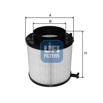 Filtre à air UFI 27.692.00