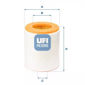 Filtre à air UFI 27.A48.00