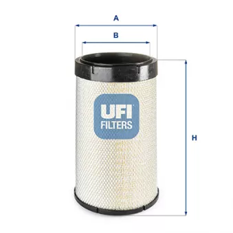 Filtre à air UFI 27.B67.00