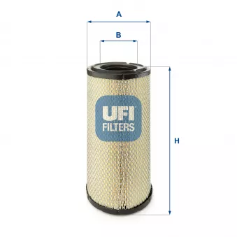 Filtre à air UFI 27.B78.00