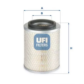 Filtre à air UFI 27.D72.00
