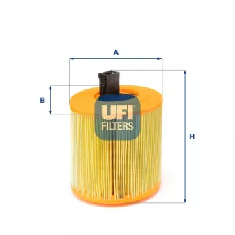 Filtre à air UFI 27.E61.00