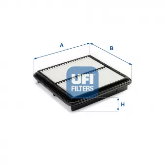 Filtre à air UFI 30.102.00