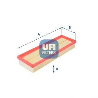 Filtre à air UFI 30.150.00