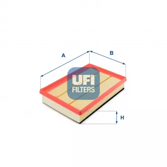Filtre à air UFI 30.207.00