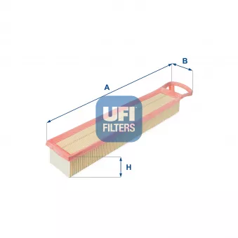 Filtre à air UFI 30.345.00