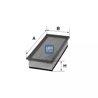 Filtre à air UFI 30.350.00
