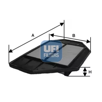 Filtre à air UFI 30.360.00