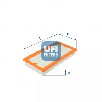 Filtre à air UFI 30.376.00
