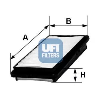 Filtre à air UFI 30.380.00