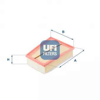 Filtre à air UFI 30.407.00