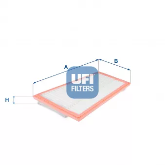 Filtre à air UFI 30.463.00