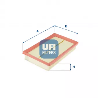 Filtre à air UFI 30.620.00