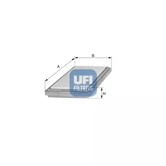 Filtre à air UFI 30.906.00