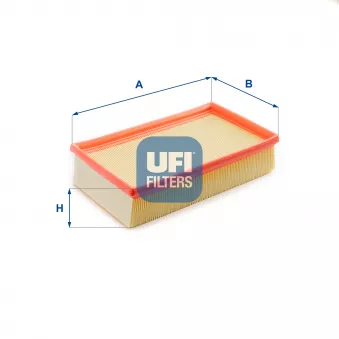 Filtre à air UFI 30.914.02