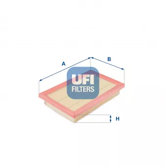 Filtre à air UFI 30.966.00