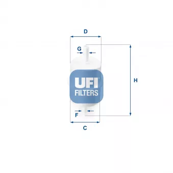 Filtre à carburant UFI