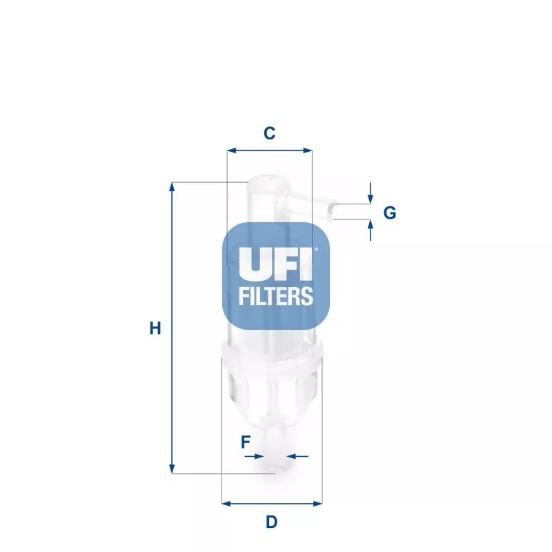 Filtre à carburant UFI 31.013.00