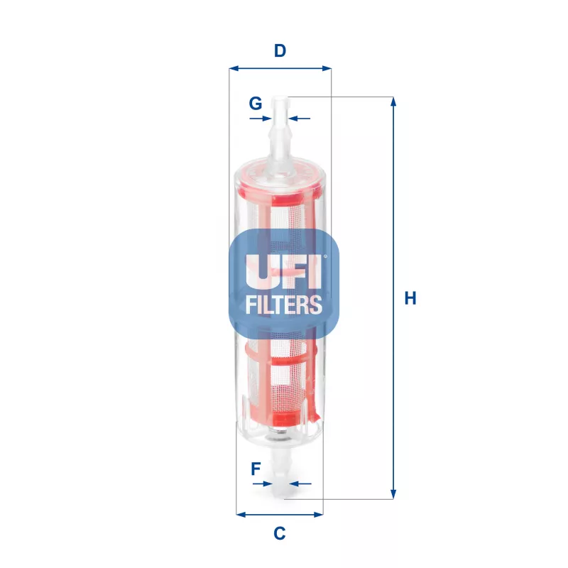 Filtre à carburant UFI 31.015.00