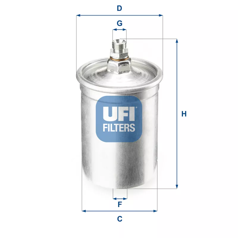 Filtre à carburant UFI 31.505.00