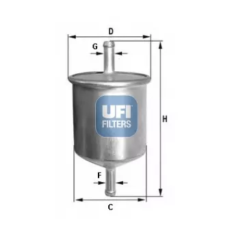 Filtre à carburant UFI 31.529.00