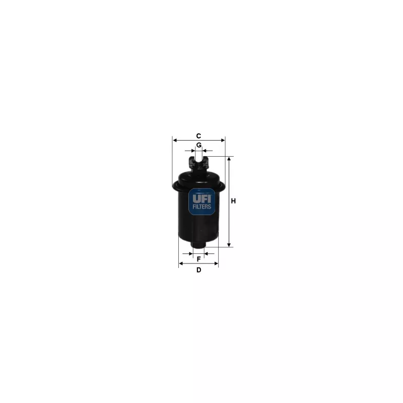 Filtre à carburant UFI 31.551.00