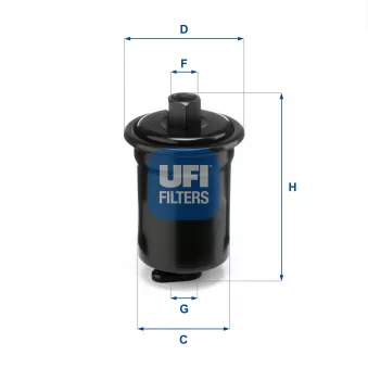 Filtre à carburant UFI 31.712.00