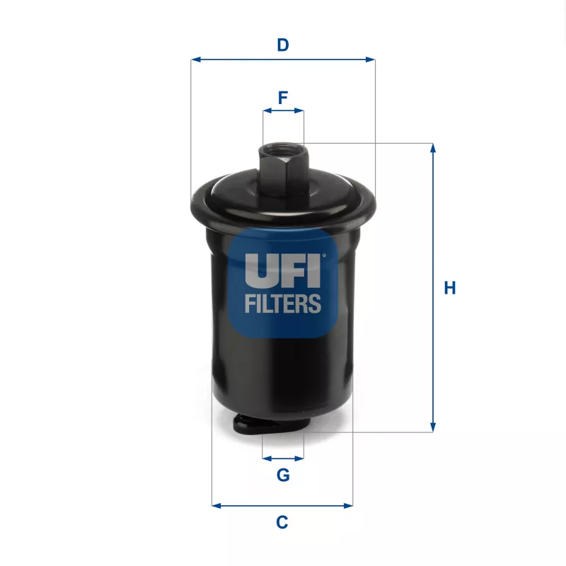 Filtre à carburant UFI 31.712.00