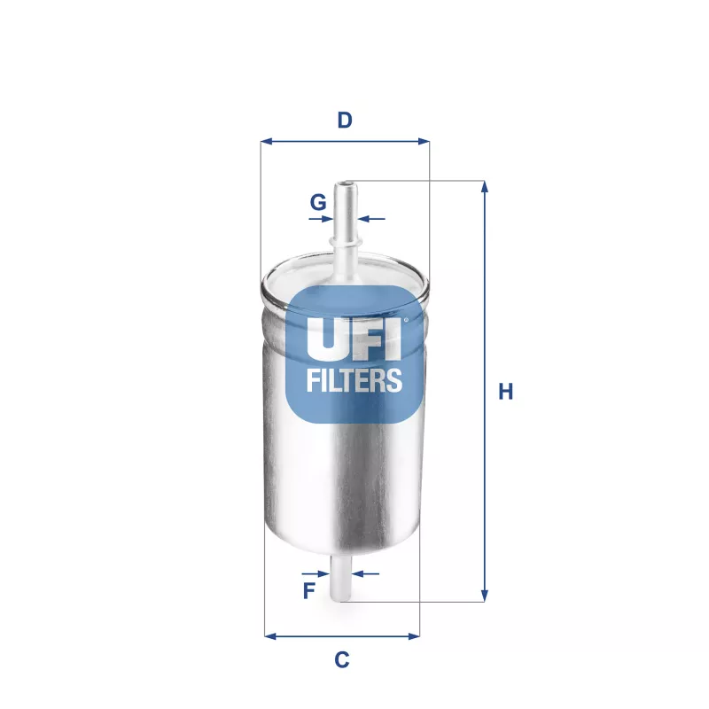 Filtre à carburant UFI 31.722.00