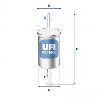 Filtre à carburant UFI 31.769.00