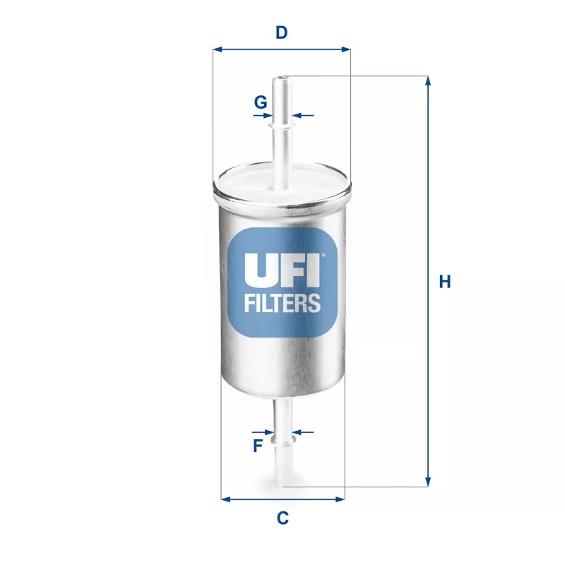 Filtre à carburant UFI 31.769.00