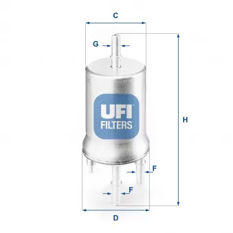 Filtre à carburant UFI