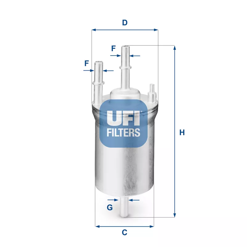 Filtre à carburant UFI 31.833.00