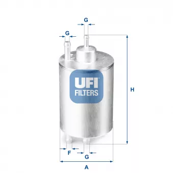 Filtre à carburant UFI 31.841.00