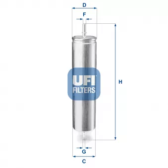 Filtre à carburant UFI 31.925.00