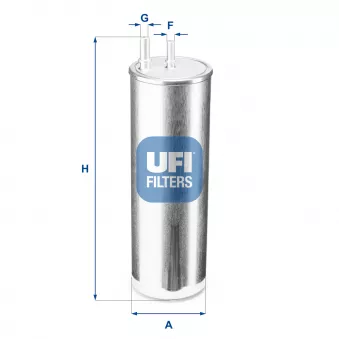 Filtre à carburant UFI 31.947.00