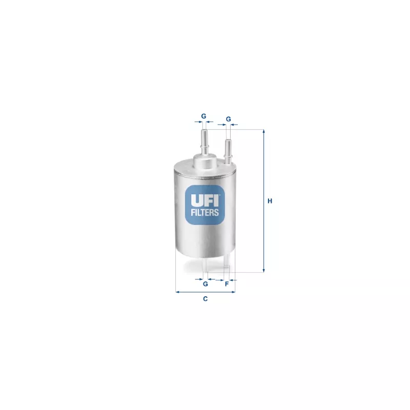 Filtre à carburant UFI 31.958.00