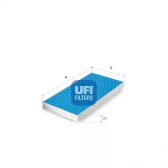 Filtre, air de l'habitacle UFI 34.100.00