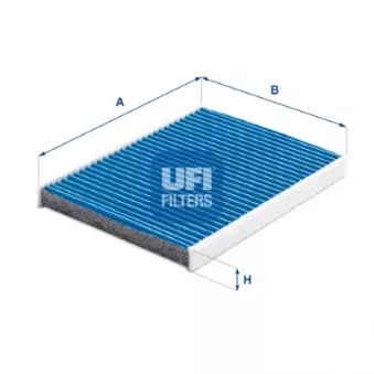 Filtre, air de l'habitacle UFI 34.103.00