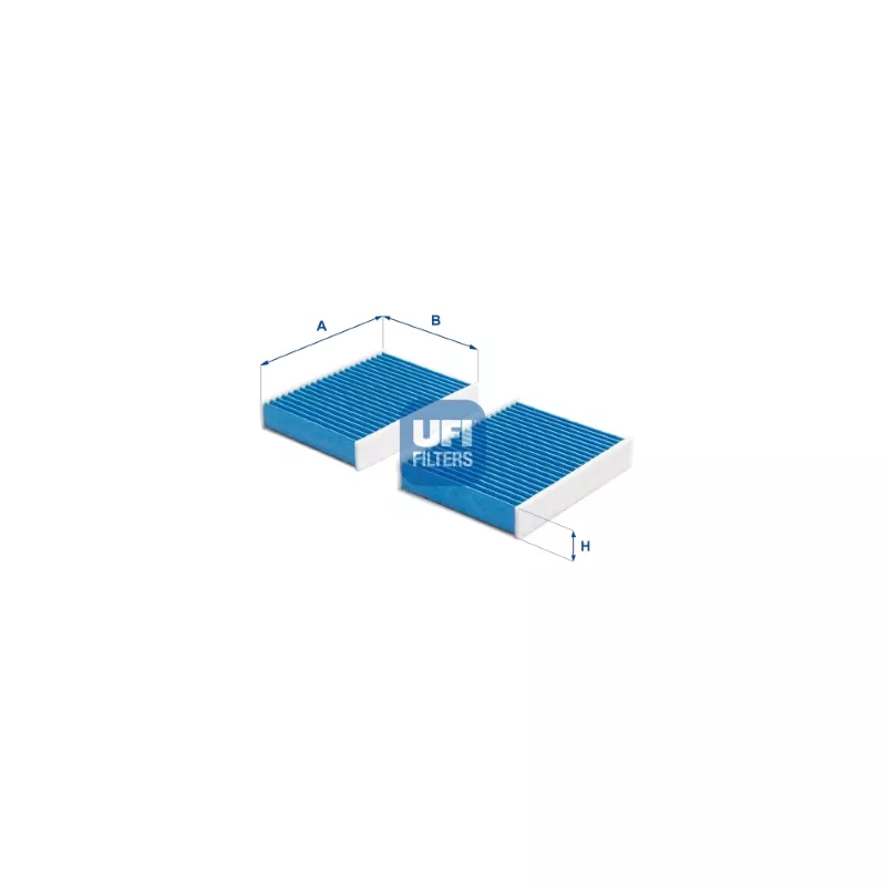 Filtre, air de l'habitacle UFI 34.104.00