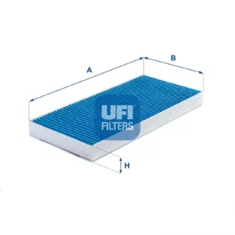Filtre, air de l'habitacle UFI 34.106.00