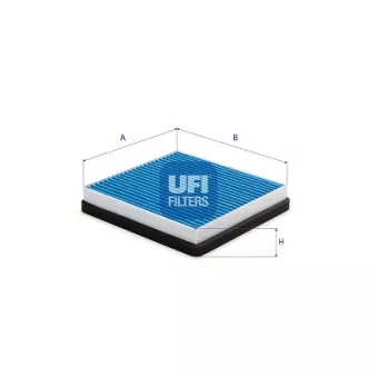 Filtre, air de l'habitacle UFI 34.113.00