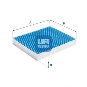 Filtre, air de l'habitacle UFI 34.114.00