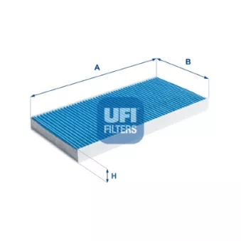 Filtre, air de l'habitacle UFI 34.146.00