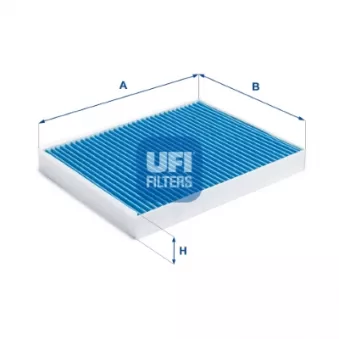 Filtre, air de l'habitacle UFI 34.148.00