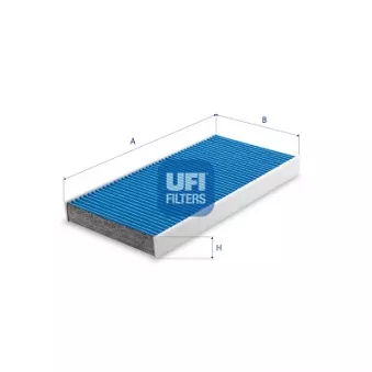 Filtre, air de l'habitacle UFI 34.149.00
